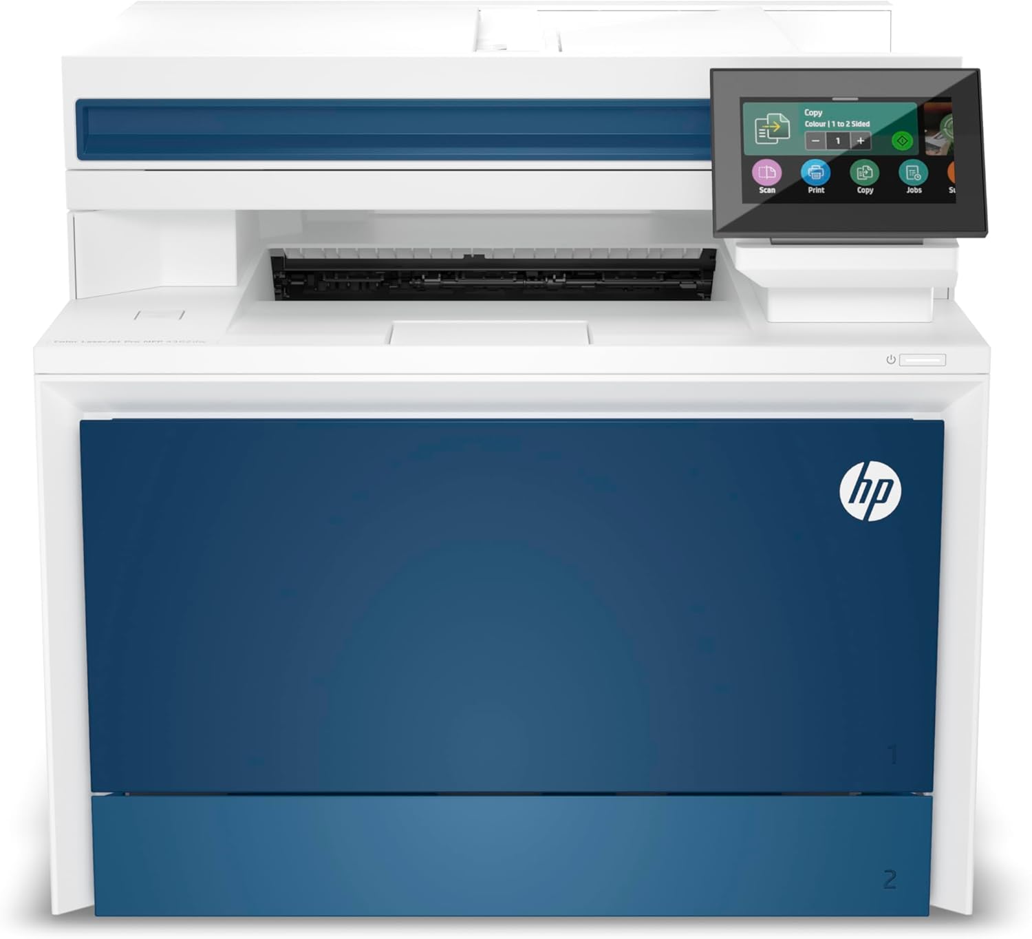 HP Color LaserJet Pro MFP 4302dw Multifunction Colour Laser Printer, Automatic Double-Sided Printing, High Print Speed, Up to 50,000 Pages per Month, Wi-Fi, Wolf Pro Security
