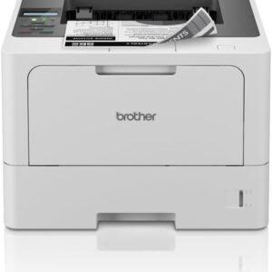 Brother HL-L5210DW Laser Printer Black White (A4, 48 ppm, 1,200 x 1,200 DPI, LAN, WLAN, Duplex, 250 Sheets Paper Cassette) White/Grey