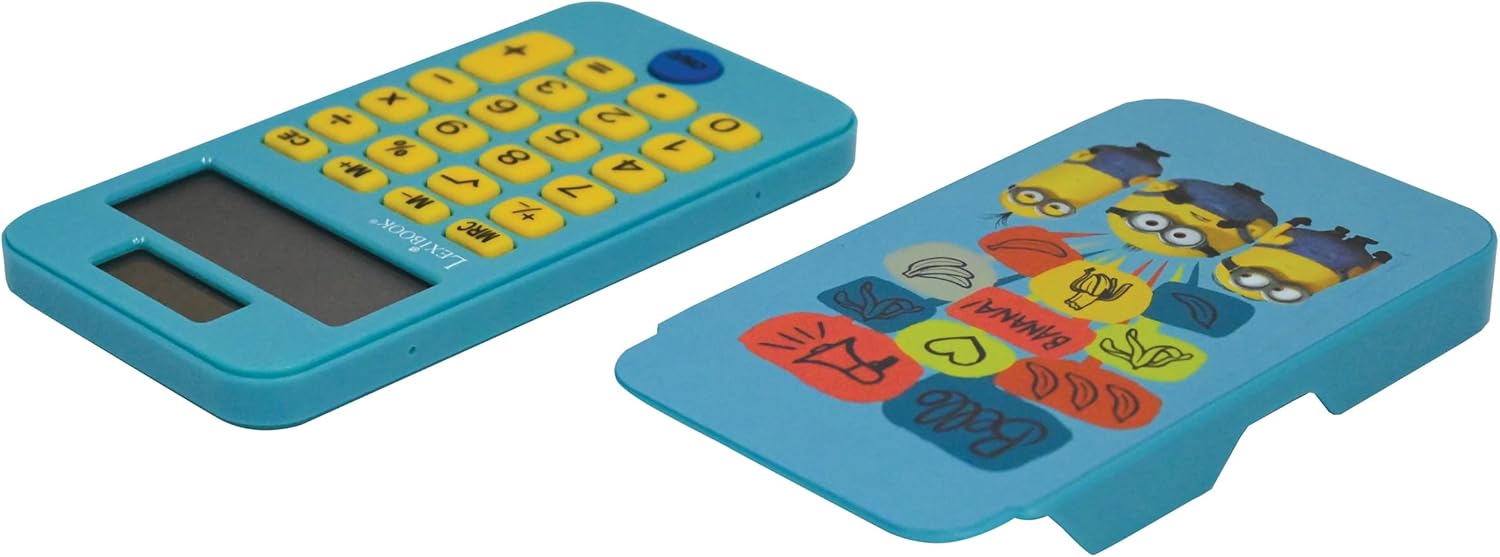 Lexibook Despicable Me Minions Classic and Complex Calculator Functions Rigid Case with Battery Blue Yellow C45DES – Bild 9