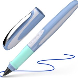 Schneider 187812 Ray Rollerball Pen (Refillable with Standard Ink Cartridges, Suitable for Right and Left-Handed Users) Fresh