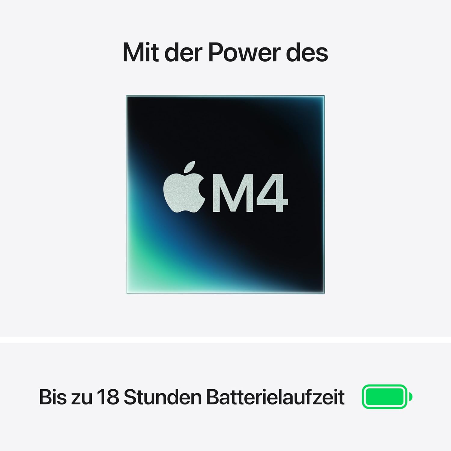 Apple MacBook Air (13 inch, Apple M4 Chip with 10-Core CPU and 8-Core GPU, 16GB Shared Memory, 256GB) - Silver – Bild 2