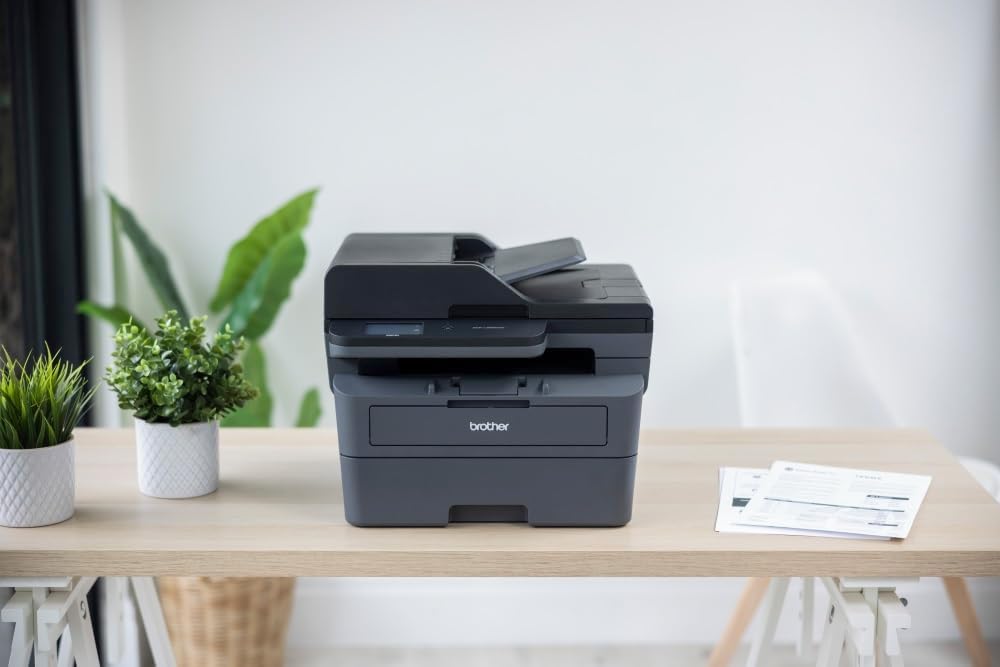 Brother DCP-L2665DW 3-in-1 Multifunctional Printer (Print/Scan/Copy) Laser Printer Monochrome, Wi-Fi & Ethernet, Automatic Document Feeder for 50 Sheets, Print Speed of 34 ppm – Bild 7