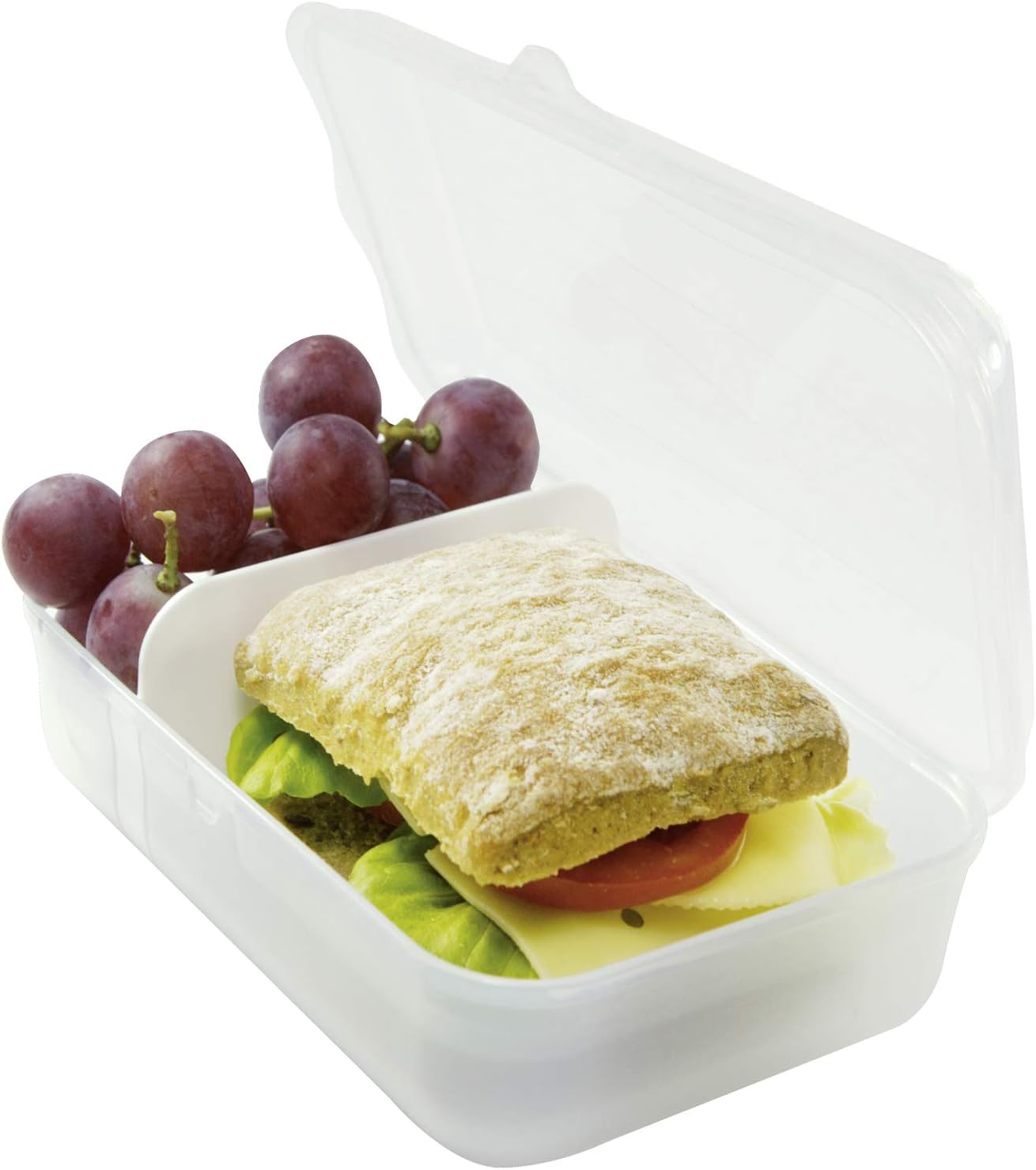 Rotho Fun Lunch Box with Removable Divider Plastic (BPA Free) – Bild 2