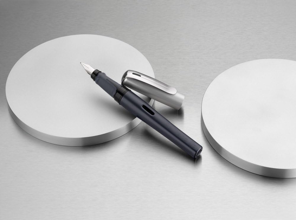 Pelikan 802758, Pelikano Up fountain pen, Champagne., charcoal – Bild 3