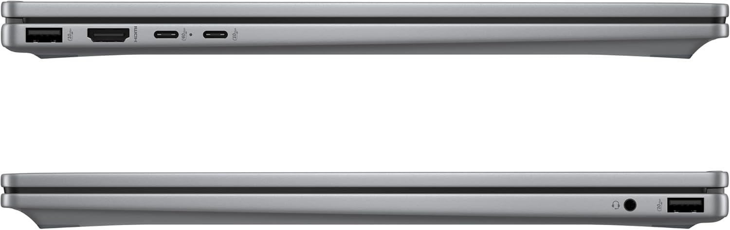 HP OmniBook X Flip 2-in-1 Next Gen AI Laptop, AMD Ryzen AI 5 340 (6C), Dedicated NPU for AI, 50 NPU Tops, Copilot+ PC, 16 Inch WUXGA 1920 x 1200 Touchscreen, 16 GB, 512 GB SSD, Win11, QWERTZ, Silver – Bild 22