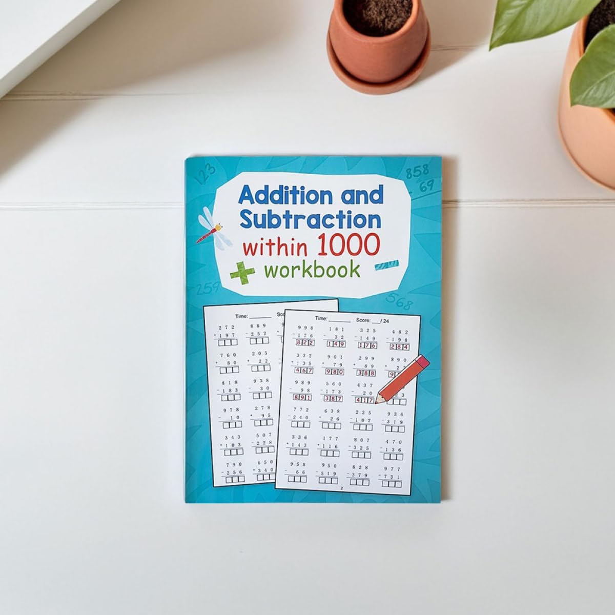 TOYANDONA 3 Stück Teiliges Mathe Übungsheft für Tägliches Lernheft mit Multiplikations und Divisionsaufgaben Langlebig und Wiederverwendbar Kindgerecht Gestaltet Fördert Grundlegende – Bild 6