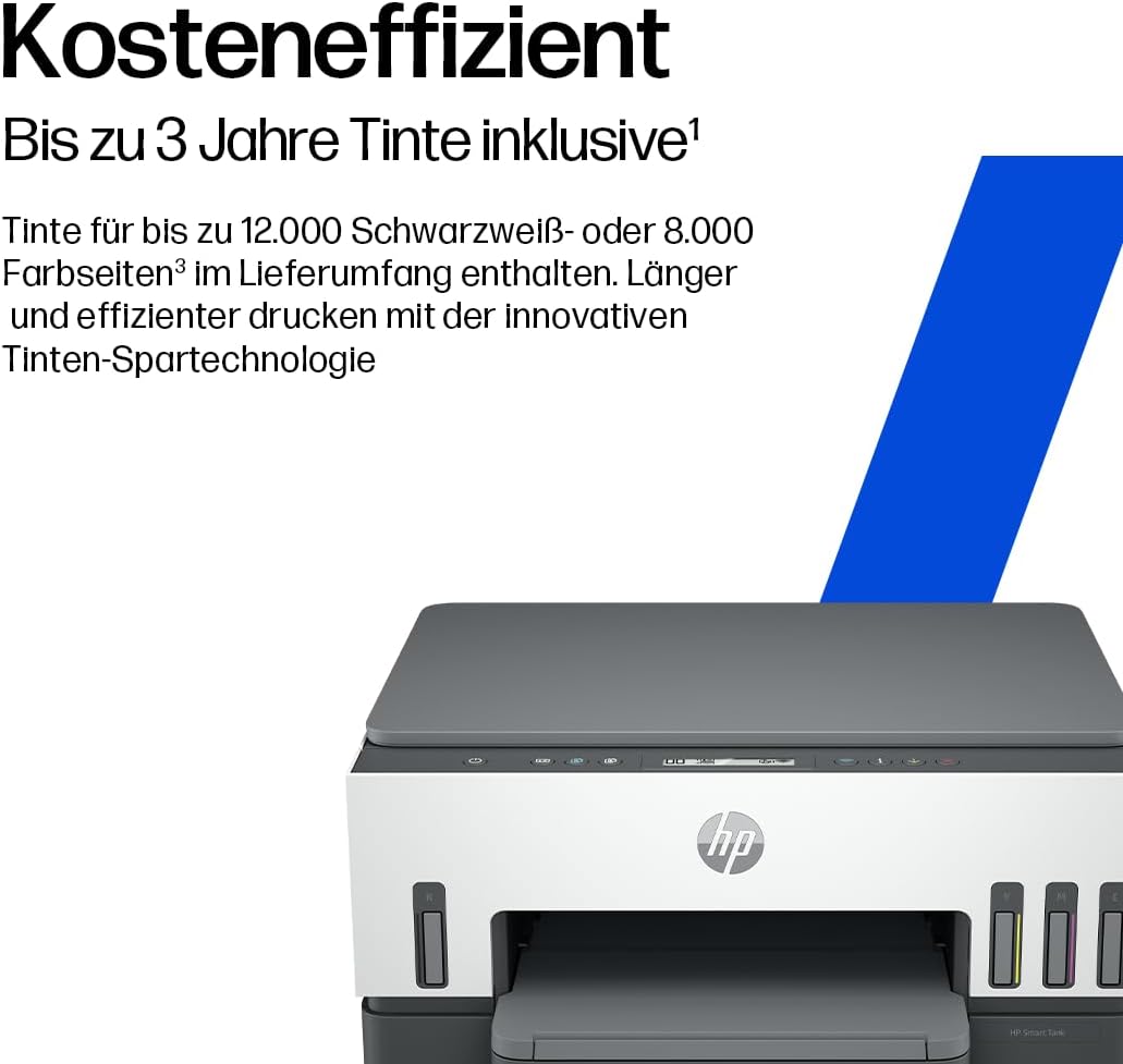 HP Smart Tank 7305 Multifunction Printer (Printer, Scanner, Copier, ADF, Wi-Fi, LAN, AirPrint, Duplex, Includes Ink for up to 3 Years Printing) – Bild 4