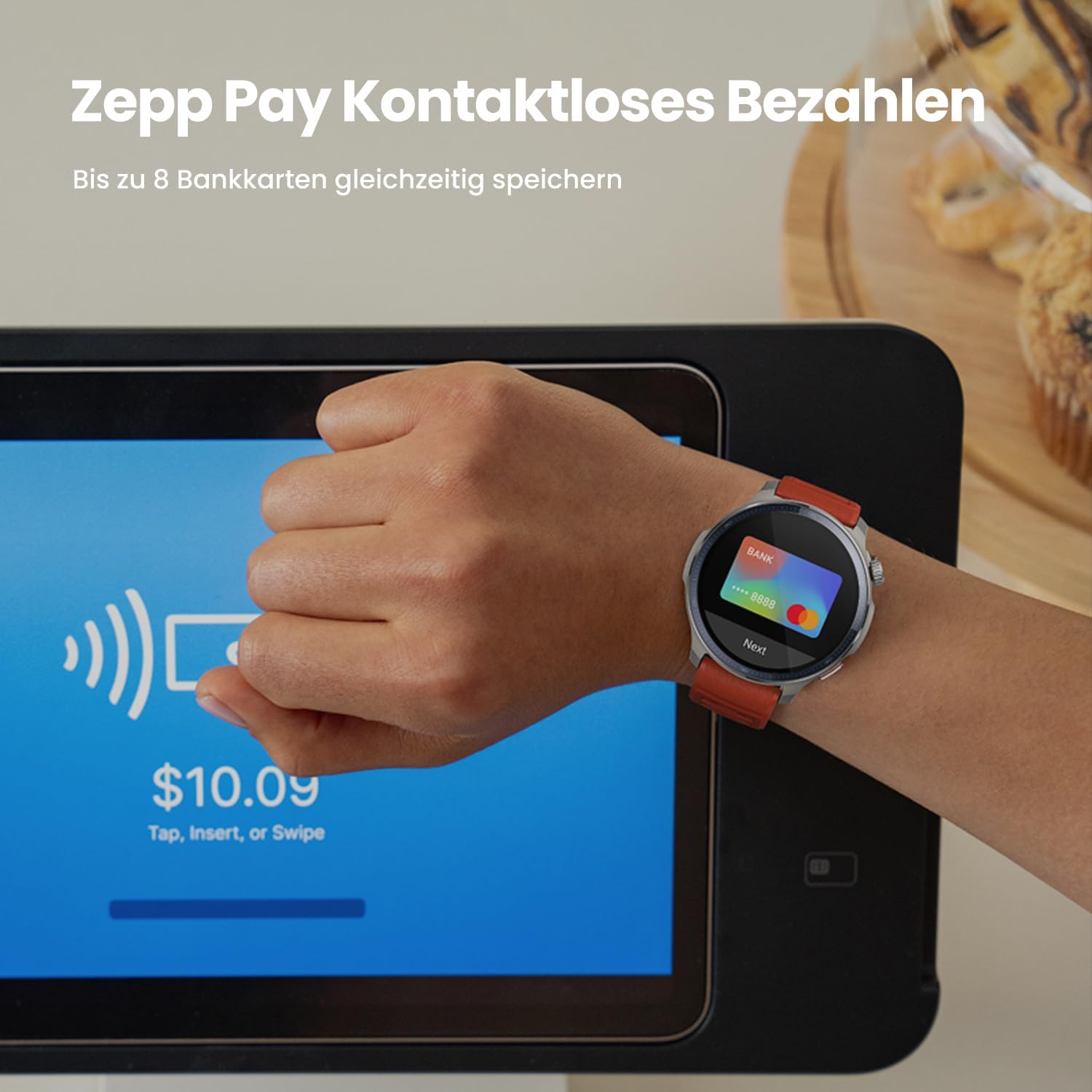 Amazfit Balance 2 Smartwatch 47 mm 1.5 Inch AMOLED Sapphire Glass, Offline Maps, Dual Band GPS, 21 Day Battery Life, 170+ Sports Modes, Hydrox & Golf Mode, Heart Rate & Sleep Tracking for Android & iPhone – Bild 8