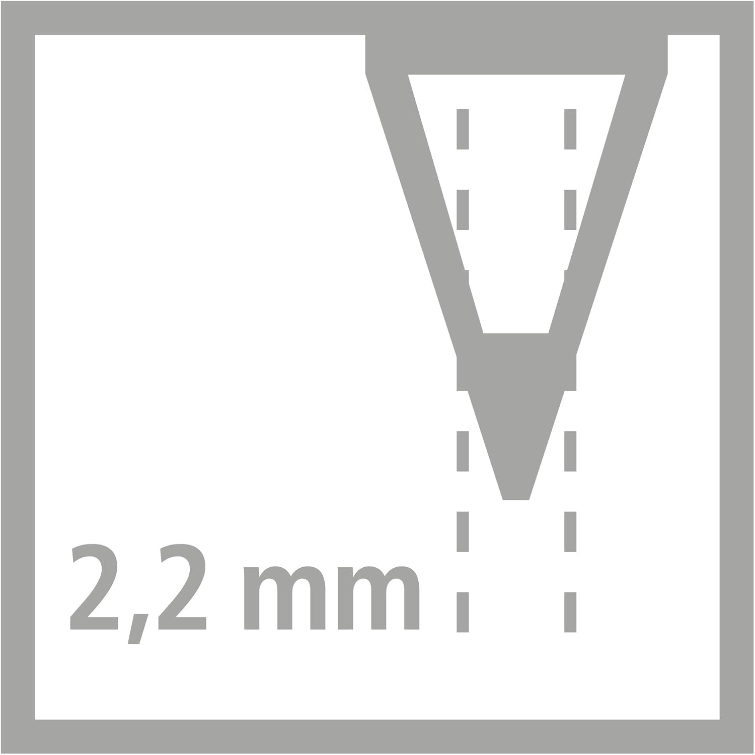 Handwriting Pencil - STABILO EASYgraph S Metallic - Right Handed - Silver - 2pcs - HB – Bild 6