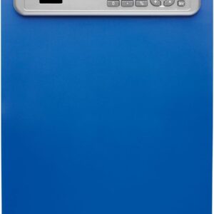 Alco-Albert 5518 Clipboard with Solar Calculator, DIN A4, Scale, Blue