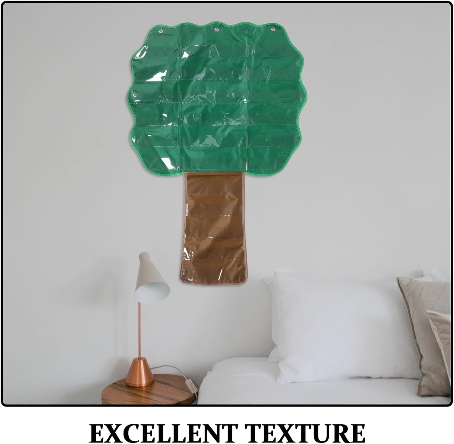 SHINEOFI Kartenorganizer Für Klassenzimmer Als Baumförmiges Taschendiagramm Kalendertaschen-organizer Zum Aufhängen Pinnwand Für Visuelle Stundenpläne Und Wanddekoration – Bild 3