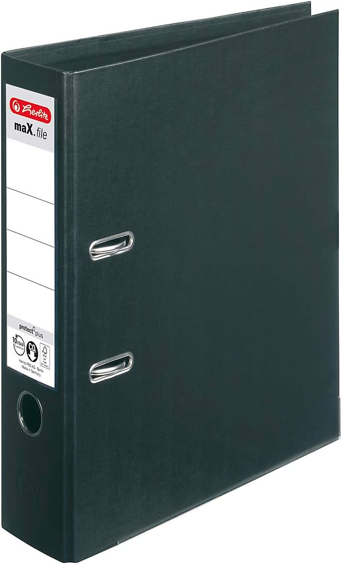 Herlitz 10834315 Binder maX.file protect + A4, 8 cm