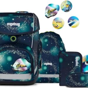 ergobag Cubo Bundle Set Ergonomic School Backpack Classic 6-Piece 1st Class Primary School