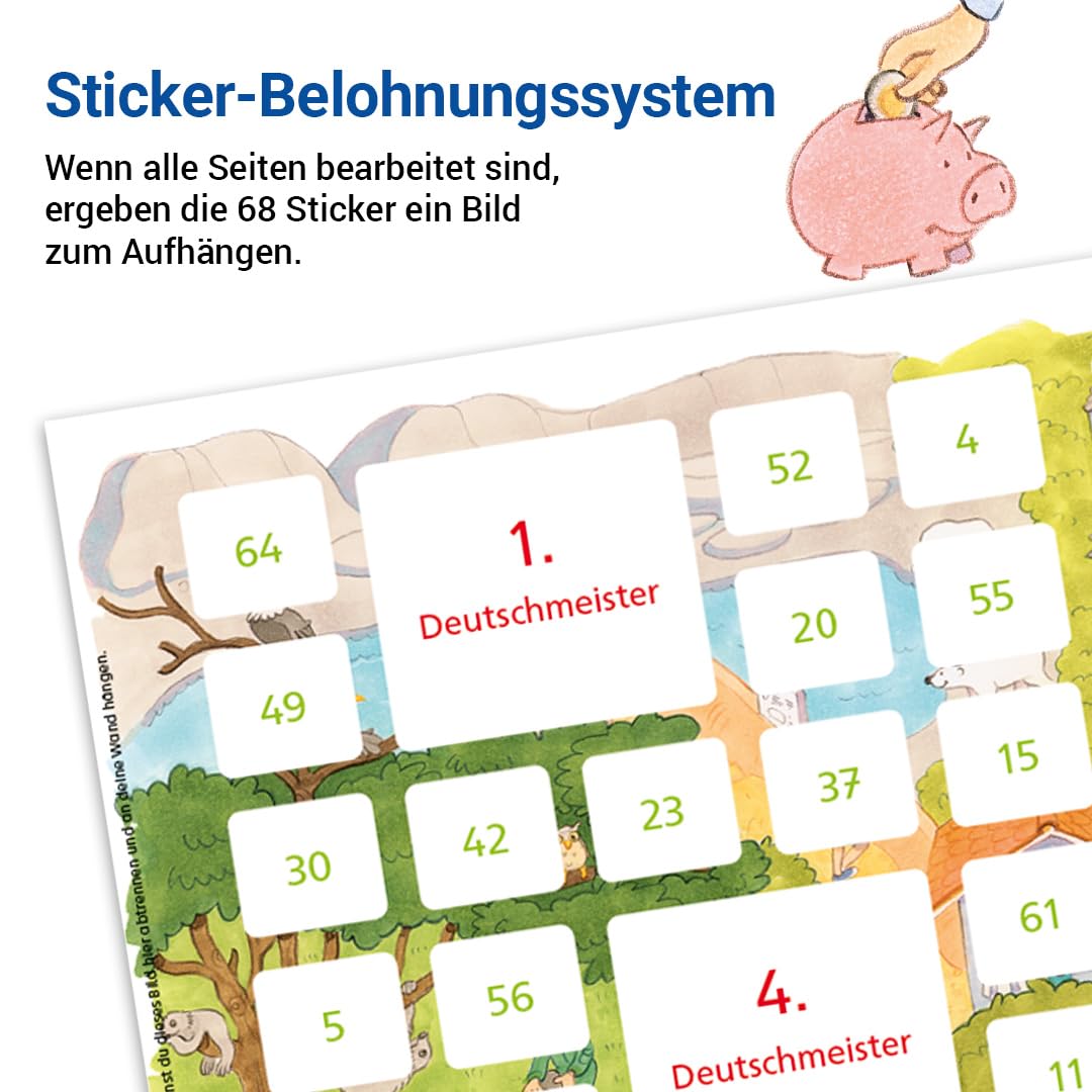 Das Übungsheft Deutsch / Das Übungsheft Deutsch 1: Erstes Lese- und Schreibtraining, Klasse 1: Rechtschreib- und Grammatiktraining für Klasse 1 bis 4 / Erstes Lese- und Schreibtraining – Bild 6