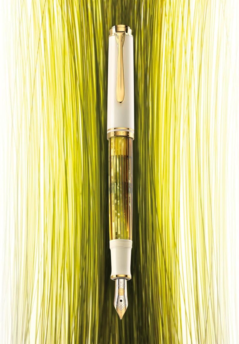 Pelikan Souverän M400 Tortoise Shell Fountain Pen - White – Bild 3