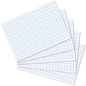 Herlitz Index Cards A4/A5/A6/A7/A8 Pack of 100