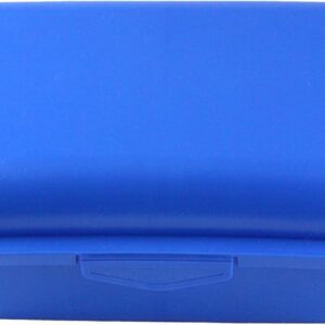 Emil Lunch Box School Work Children Boys & Girls Snack Box Also for Adults Lunch Box with Divider Adjustable BPA Free (Blue)