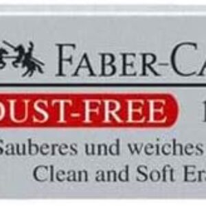 Faber-Castell – Dust-Free Plastic Eraser, Pack of 3