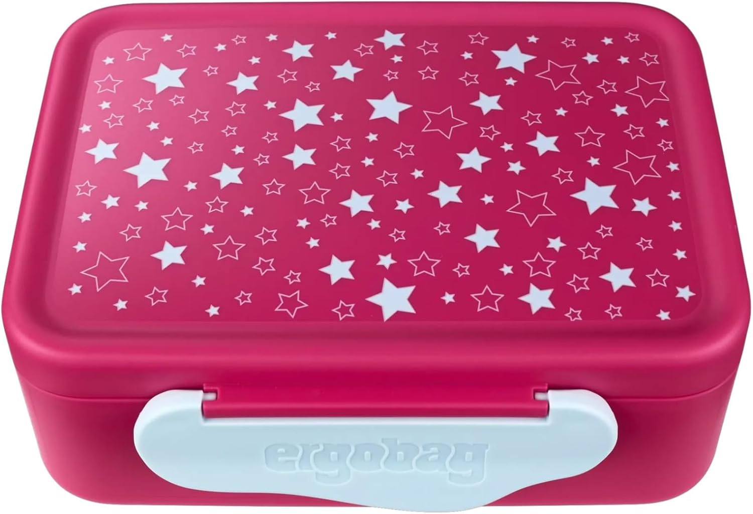 ergobag Lunch Box with Divider, BPA-Free, Dishwasher Safe