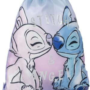Disney Stitch Children's Gym Bag, Drawstring Swimming Bag, Gym Bag, Sports Bag - Gifts for Children