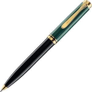 Pelikan Souverän 600 980086 Ballpoint Pen in Gift Case Black / Green