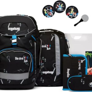 ergobag Ergonomic School Backpack, Flexible 6-Piece Set, 1st Grade Primary School