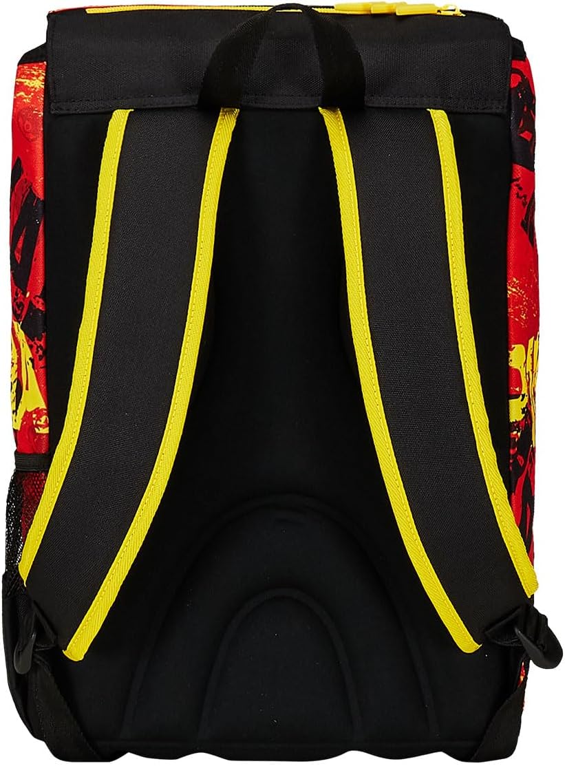 Seven POKEMON Expandable School Bag - PIKACHU from 1st Grade School Backpack with Extra Volume; Spacious School Bag for Girls and Boys with Water Bottle Compartment, Yellow/Red, multicoloured, Unit – Bild 5