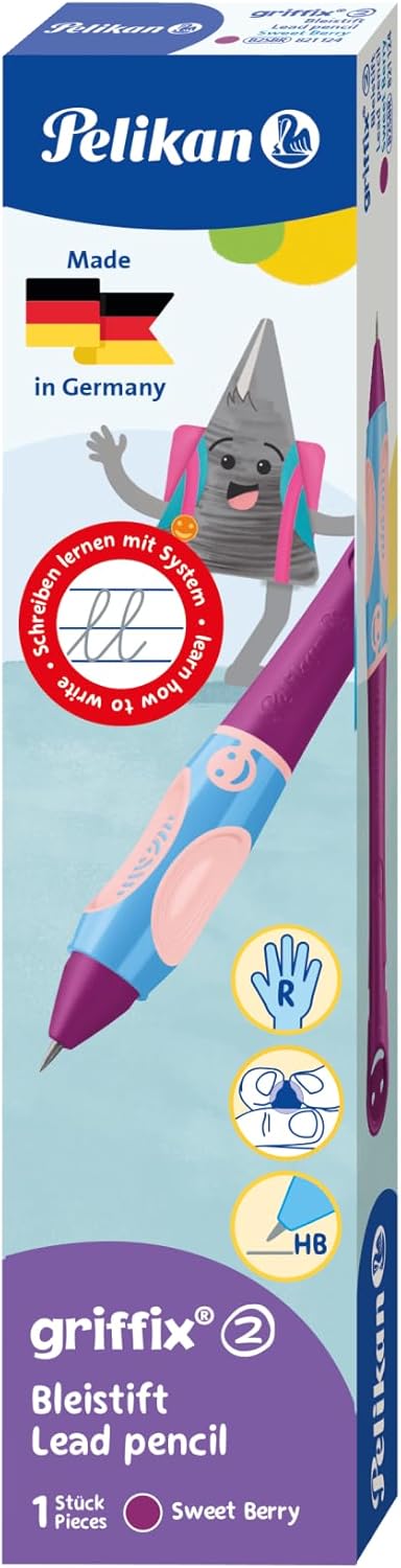 Pelikan Griffix Right-Handed Printing Pencil with HB Lead Sweet Berry – Bild 5