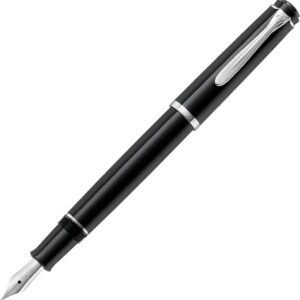 Pelikan Classic 205 820707 Fountain Pen Black Nib M Medium High-Quality Cartridge Fountain Pen in Gift Case