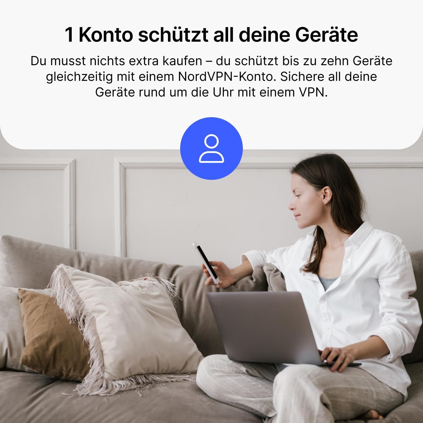 NordVPN Standard, 10 Geräte, 1 Jahr, VPN & Cybersicherheit, Digitaler Code – Bild 6