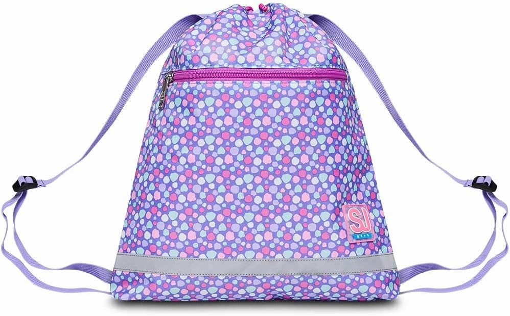 SJ Schulranzen Set 4-teilig Ergonomischer Schulrucksack, Ultraleichte Schultasche, 22 LT, ab 1. Klasse mit Mäppchen und Turnbeutel, Kinder Grundschule Mädchen Jungen – Bild 4