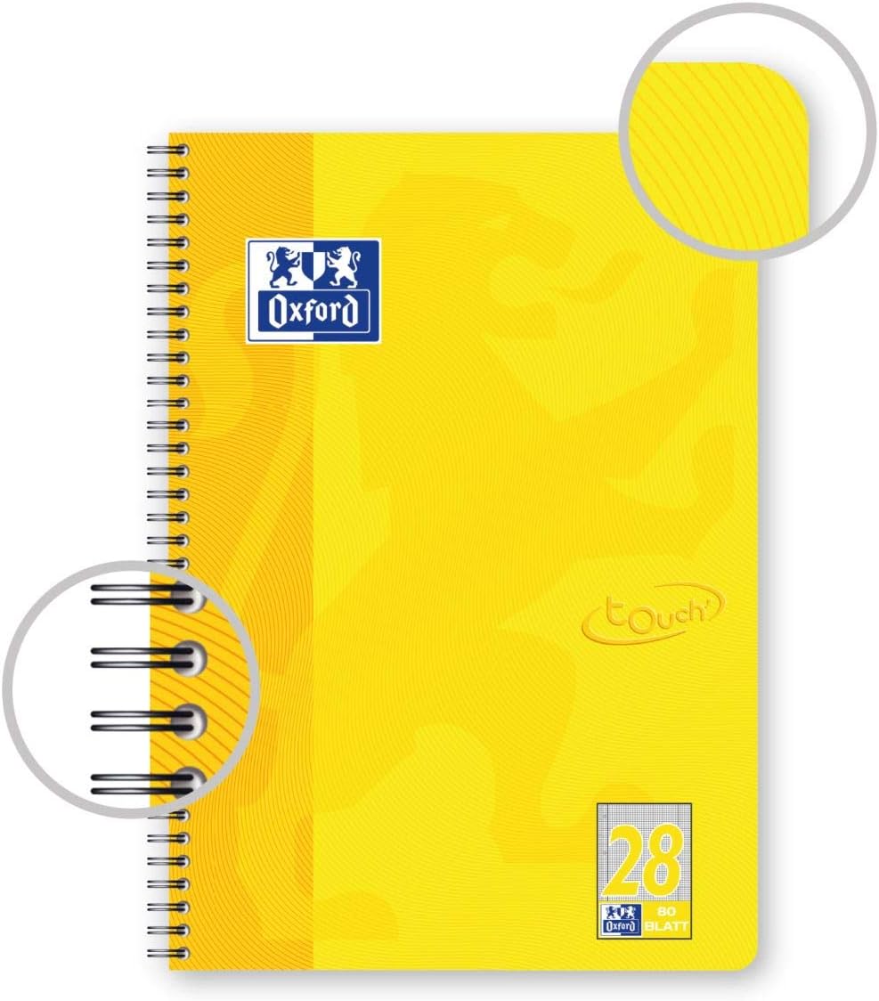 OXFORD 400086492 Collegeblock "Touch" Writing Pad, sunshine yellow 1 – Bild 4