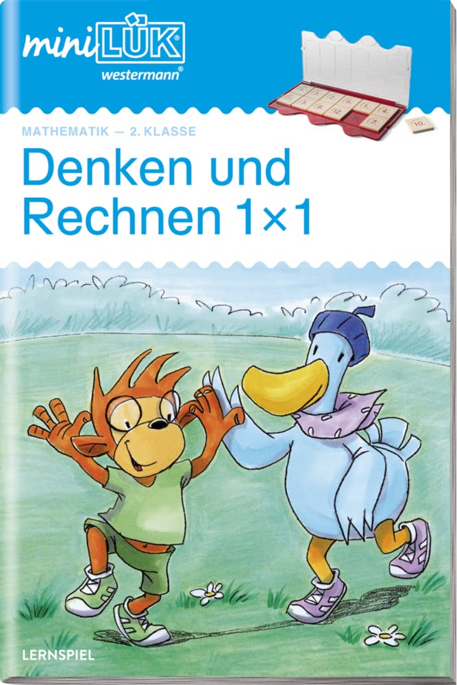 miniLÜK: 2. Klasse - Mathematik Denken und Rechnen 1 x 1 - Übungen angelehnt an das Lehrwerk: 2. Klasse - Mathematik - Übungen angelehnt an das Lehrwerk (miniLÜK-Übungshefte: Denken und Rechnen)