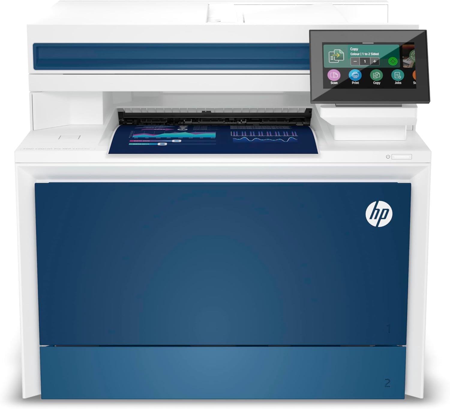 HP Color LaserJet Pro MFP 4302dw Multifunction Colour Laser Printer, Automatic Double-Sided Printing, High Print Speed, Up to 50,000 Pages per Month, Wi-Fi, Wolf Pro Security – Bild 2