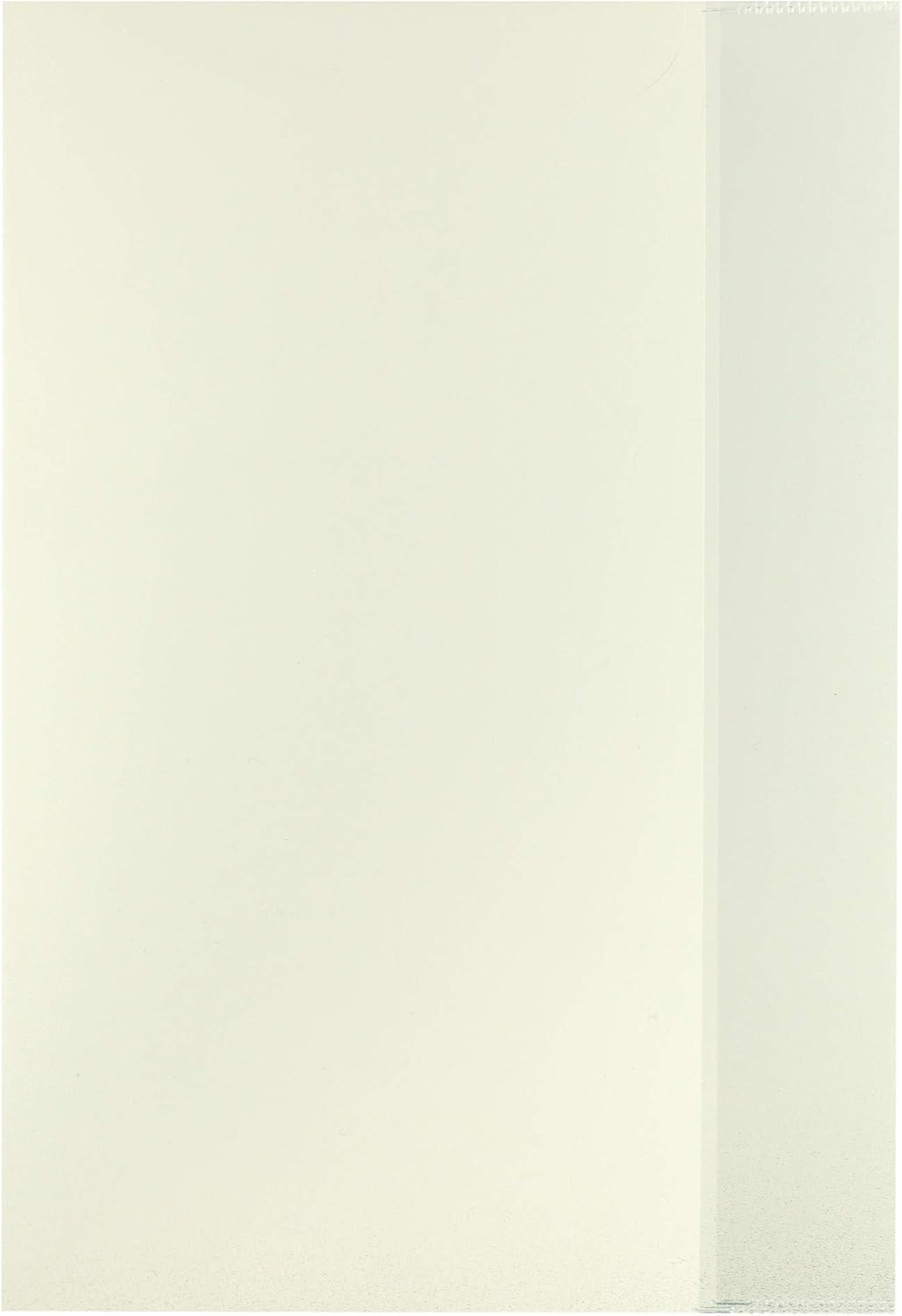 herlitz 5214101 Book Covers A4 Transparent Colourless Pack of 25