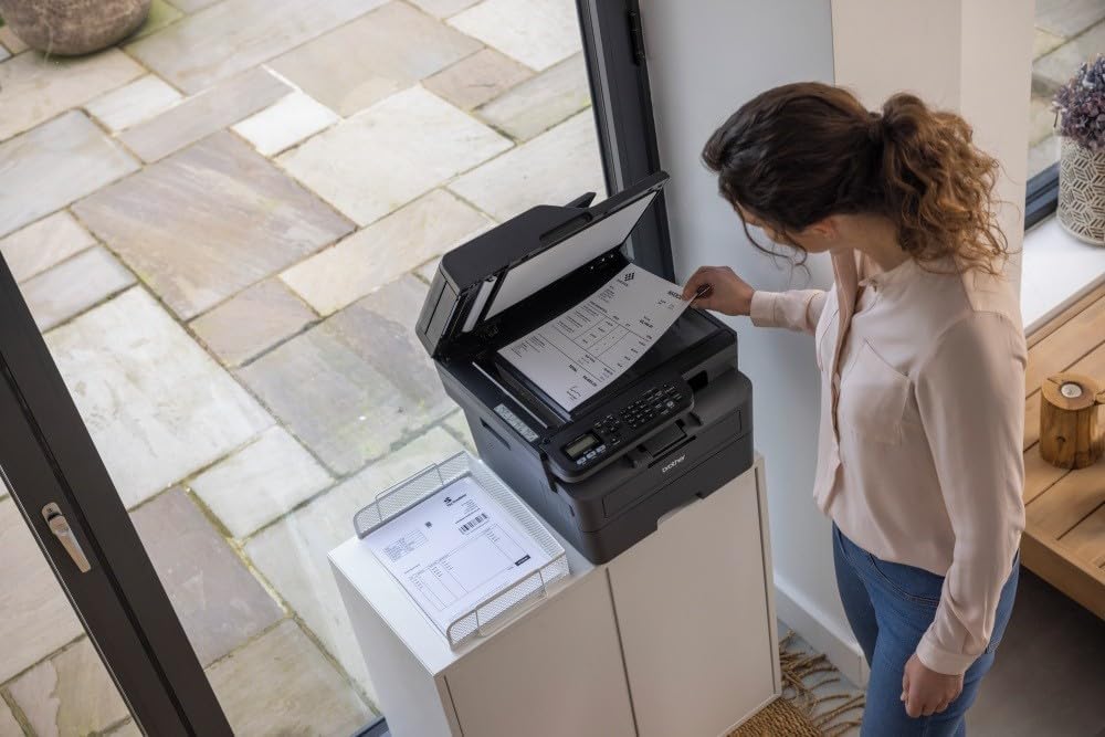 Brother MFC-L2835DW - 4-in-1 Multifunction Printer (Print/Scan/Copy/Fax) Laser Printer Monochrome - WLAN & Ethernet - Document Feeder (ADF) for 50 Sheets - Print Speed of 32 Pages – Bild 9