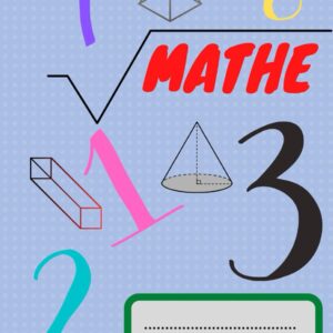 Mathe Lernheft: Notizbuch, 102 Seiten A4, für die Schule, für Studenten