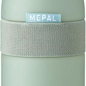 Mepal Ellipse Nordic Denim Sports Water Bottle – 500 ml Capacity – Practical Water Bottle for Sports and Leisure – Soft Pull-Out Mouthpiece – Dishwasher Safe