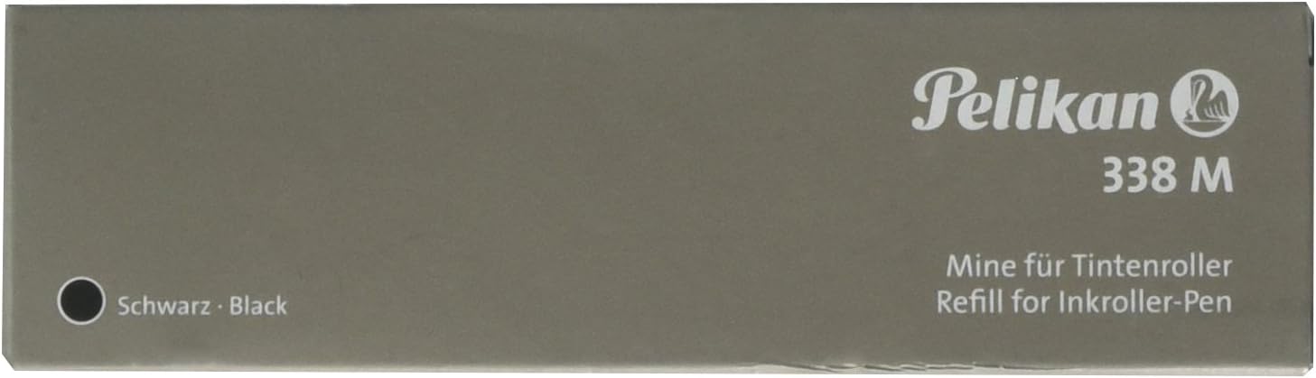 Pelikan 338M Rollerball Pen Refills Pack of 10 black