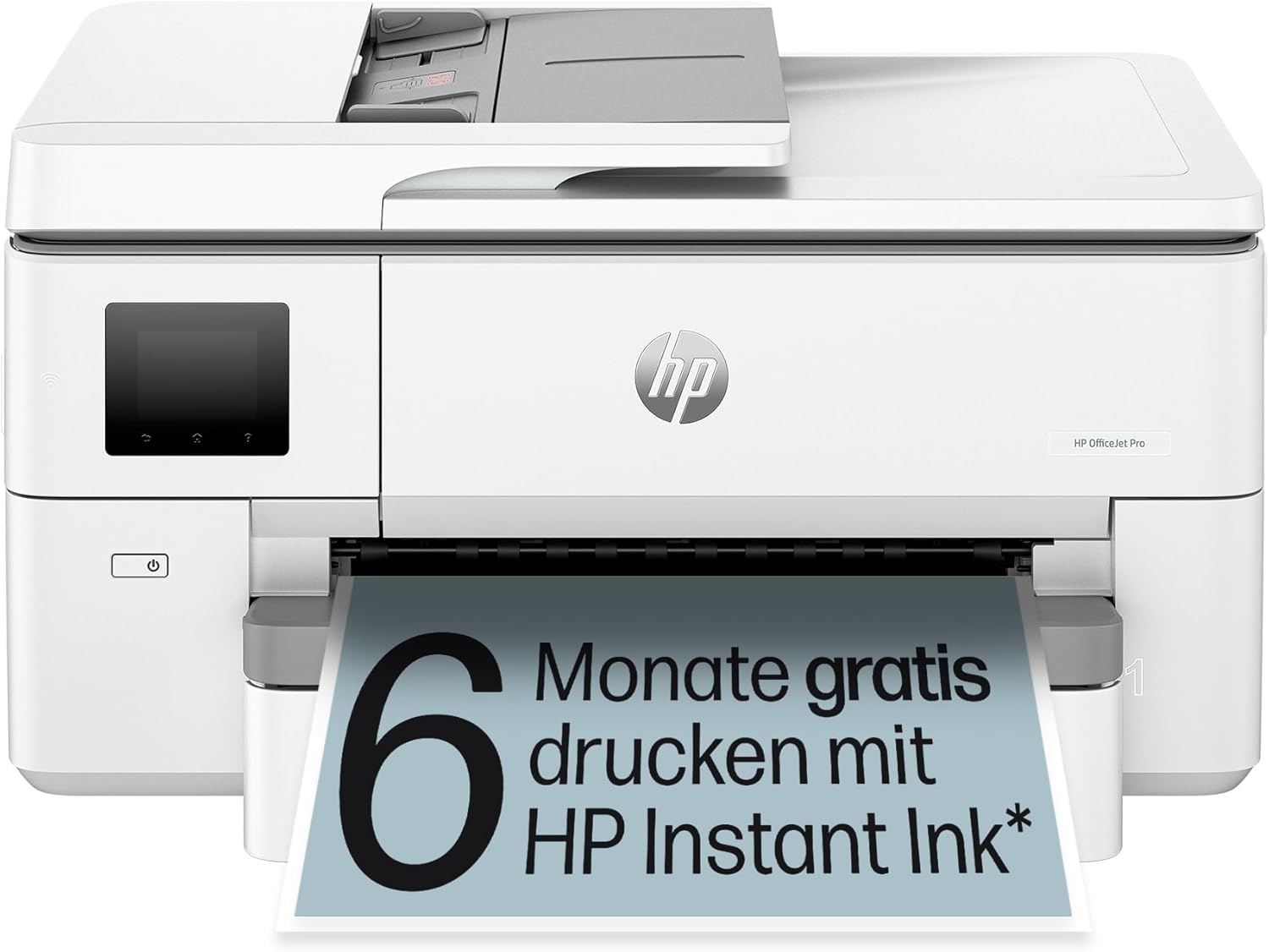 HP OfficeJet Pro 9720e A3 Multifunction Printer, Print up to A3, 3 Months Free Print with HP Instant Ink Included, HP+, Printer, Scanner, Copier, Fax, Wi-Fi, LAN, Duplex, Airprint, Grey/White