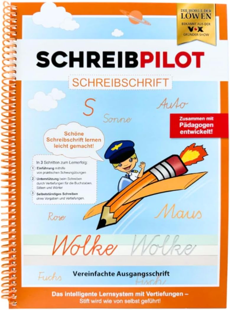 Learning to Write Notebook for School Starters
