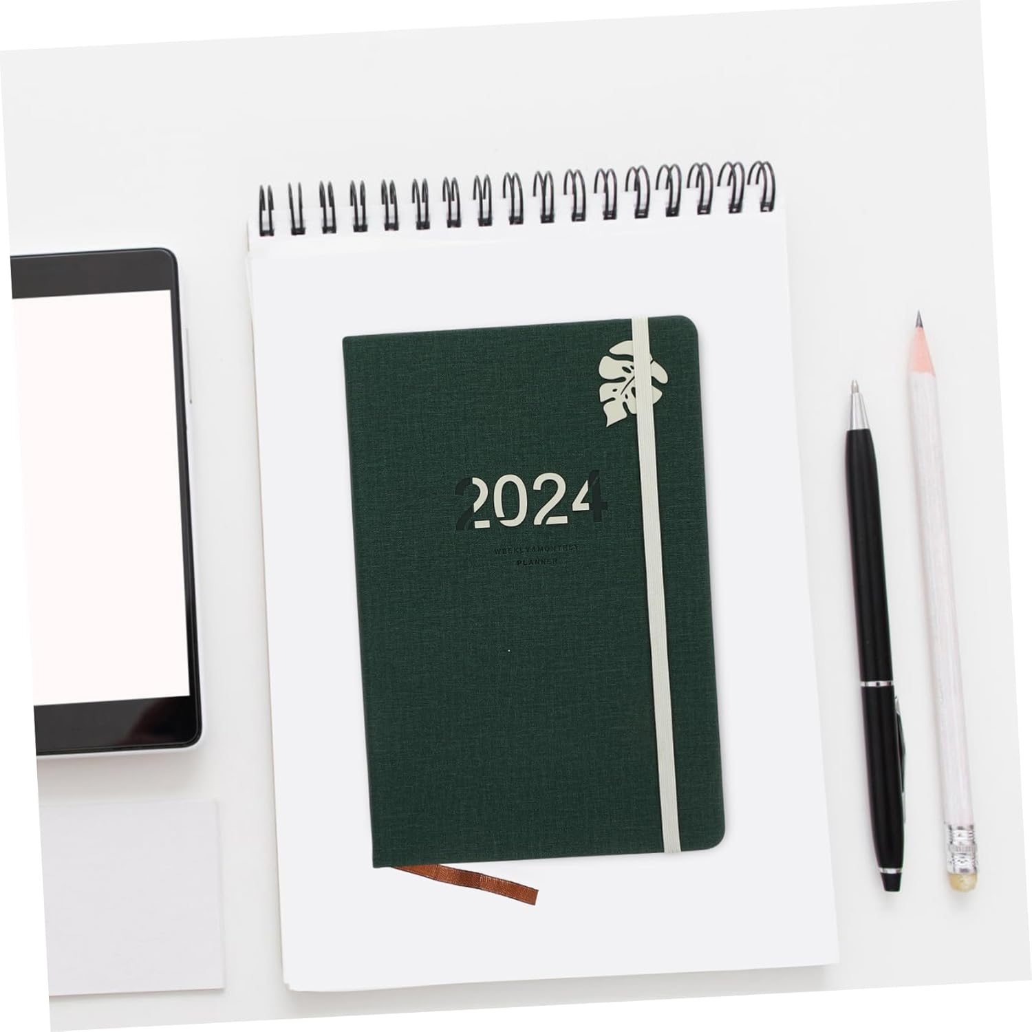 OSALADI Notizbuch Planer Besprechungsblock Tagebuch Stundenplaner Schüler Reisenotizbuch Business-notizbuch Schreibwaren Geschenk Kreativ Scrapbook – Bild 8