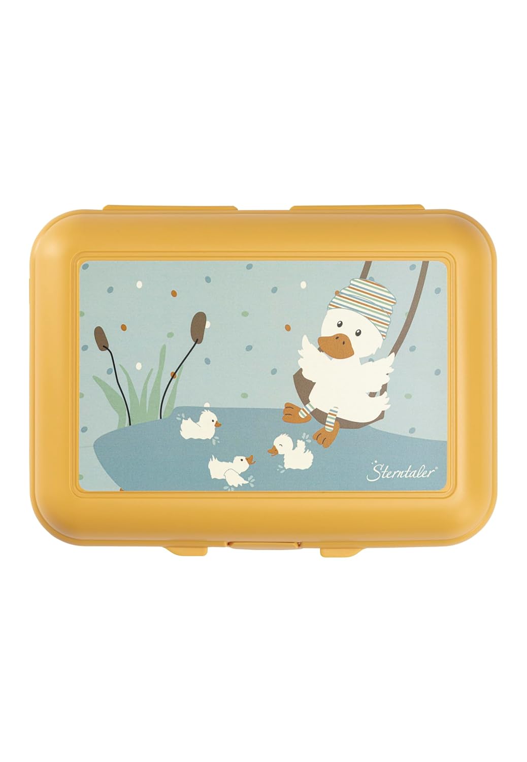 Sterntaler Edda Lou Children's Lunch Box Duck with Removable Bowl, Lunch Box, Snack Box with Click Closure – Bild 3