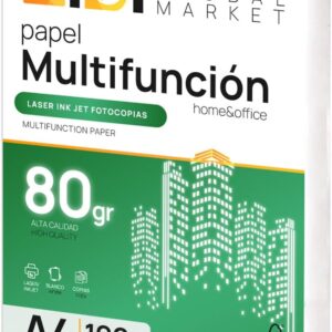 SIDI A4 Paper 80g Printer Paper for School, Work or Home Use, Sheets for Copier and Multipurpose, Extra White (100 Sheets)