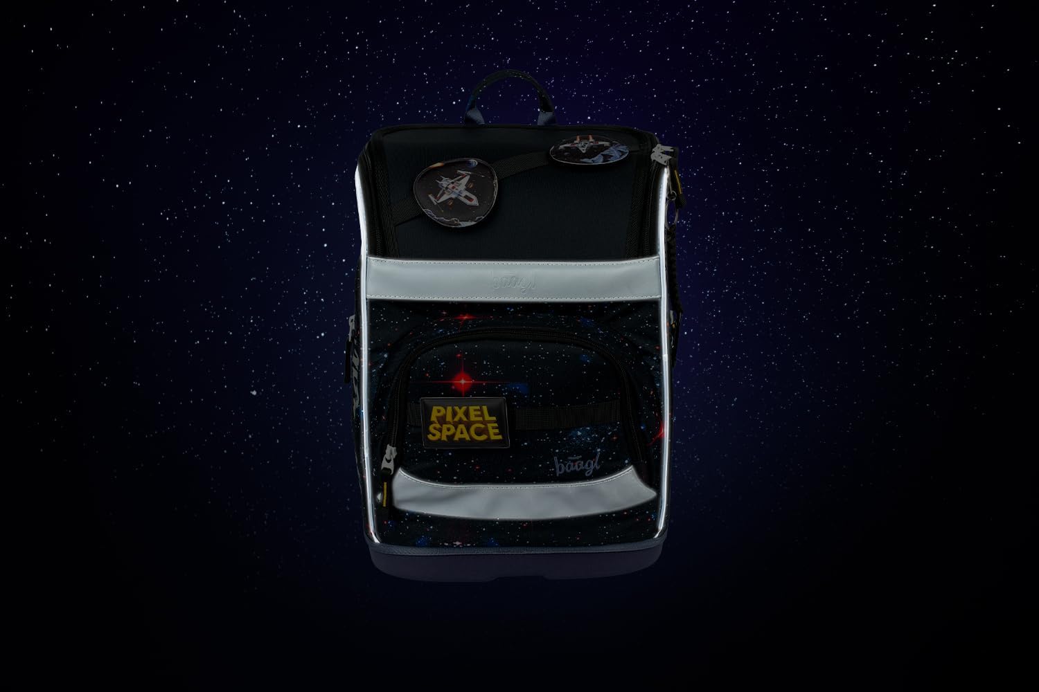 Baagl School Bag Boys Girls Set of 3 (Zippy School Bag for 1st Grade, Pencil Case, Gym Bag), Primary School Satchel with Chest Strap, Waist Belt, Ergonomic School Backpack, 21 L – Bild 5