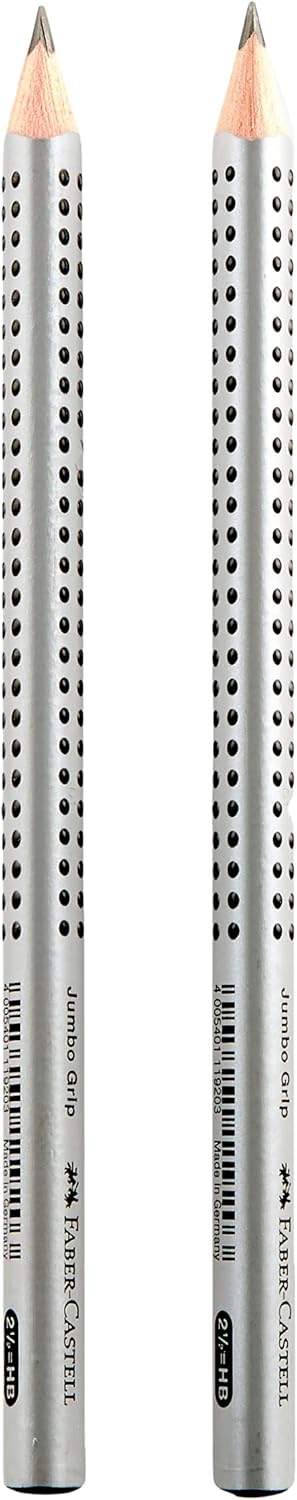Faber-Castell Jumbo Grip HB 111992 Pencil Set of 2, Jumbo pencil – Bild 2