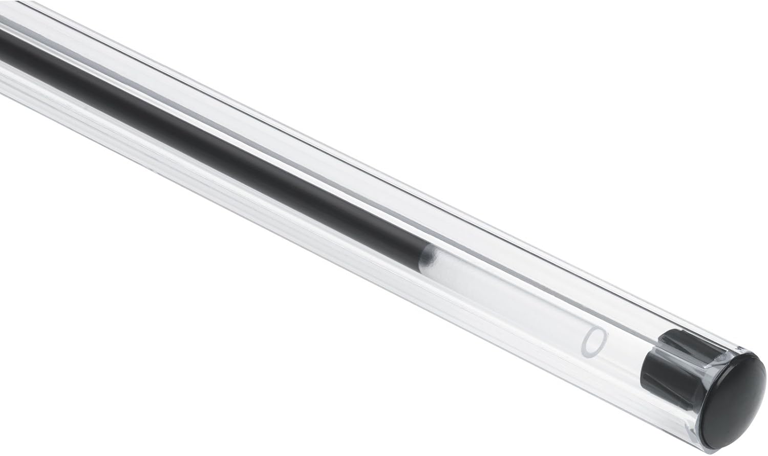 BIC Cristall Retractable Ballpoint Pen – Clear Barrel – 1 mm Tip – 0.4mm Line Width – Pack of 100, Black – Bild 10