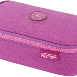 Herlitz Beatbox Pencil Case Purple/Pink, Purple/Pink, Pencil case