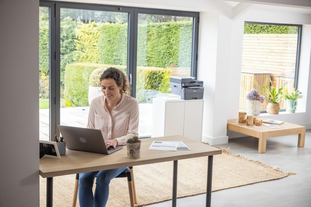 Brother MFC-L2835DW - 4-in-1 Multifunction Printer (Print/Scan/Copy/Fax) Laser Printer Monochrome - WLAN & Ethernet - Document Feeder (ADF) for 50 Sheets - Print Speed of 32 Pages – Bild 10