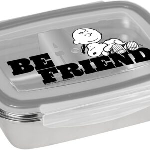 Geda Labels Lunch Box with Clip Closure, Colourful, 19.5 x 14.5 x 6.5 cm, 16576